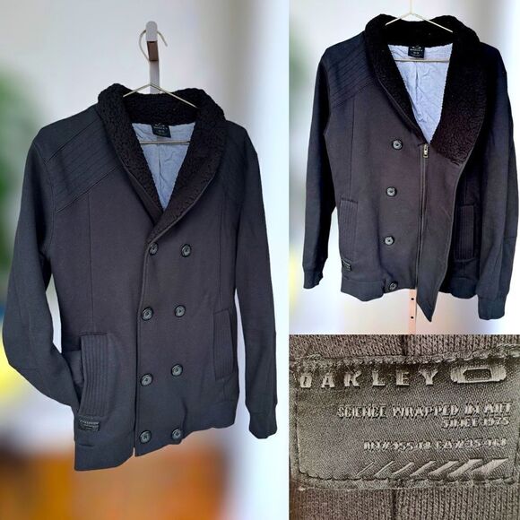 Oakley Worldwide Science & Art Parka Jacket Coat Heavy Utility zip up Size M